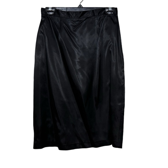 Vintage Rampage Velvet Peplum Jacket and Satin Skirt, 28” waist - Picture 7 of 12